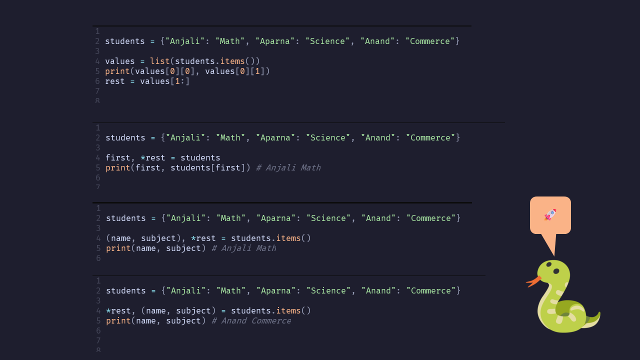 Python Hidden Gems